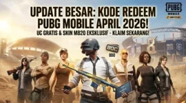 Ilustrasi - Kode Redeem PUBG Mobile Terbaru April 2026.