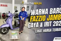Ilustrasi - Yamaha Fazzio 2026 dengan Warna Baru.