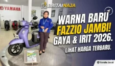 Ilustrasi - Yamaha Fazzio 2026 dengan Warna Baru.