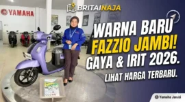 Ilustrasi - Yamaha Fazzio 2026 dengan Warna Baru.