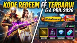 Ilustrasi Kode Redeem FF 5 April 2026. Gemini AI