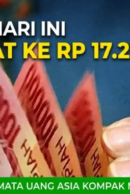 Rupiah Tampil Perkasa, Tekan Dolar AS ke Level Rp 17.211 Sore Ini