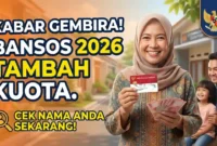 Kuota Penerima Bansos 2026. Ilustrasi Gemini AI