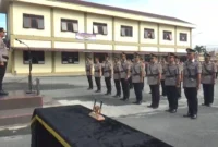 Kapolres Kerinci AKBP Ramadhanil Memimpin Sertijab dan Pelantikan Wakapolres, PJU dan 6 Kapolsek.