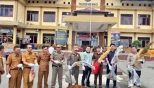 Polres Kerinci Musnahkan Narkotika. (Foto: Humas Polres Kerinci)