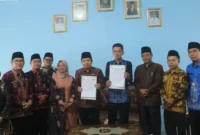 Kemenag melaksanakan penandatanganan MoU dengan Dinas Kesehatan Kota Sungai Penuh.