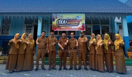 Pastikan TKA Lancar, Plt Kadisdik Sungai Penuh Pantau Sekolah Secara Langsung