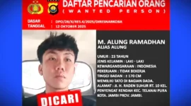 Wajah dan ciri-ciri M Alung Ramadhan, buronan kasus sabu 58 kilogram yang kabur dari ruang penyidik Polda Jambi, Oktober 2025 lalu. Kabar terbaru, Alung ditangkap di Kuala Tungkal. ist