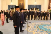 Presiden Prabowo Subianto melantik sejumlah menteri, kepala badan, penasihat khusus presiden, dan wakil menteri di Istana Negara, Jakarta, 17 September 2025. ist