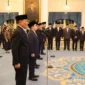 Presiden Prabowo Subianto melantik sejumlah menteri, kepala badan, penasihat khusus presiden, dan wakil menteri di Istana Negara, Jakarta, 17 September 2025. ist