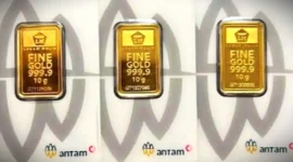 Harga Emas Antam Hari Ini: Masih Stabil di Angka Rp2,8 Jutaan. (Antam/TribunBekasi)