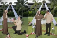 Potret Dekorasi Anniversary Pernikahan ke-5 Atta Aurel/ Instagram Atta Halilintar