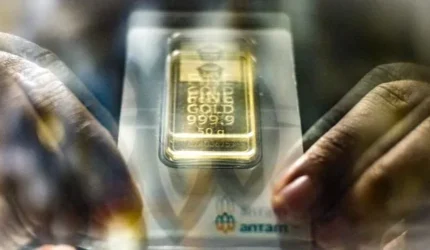 Harga Emas Antam Meroket Rp 50 Ribu