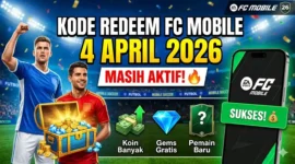 Kode Redeem FC Mobile Terbaru 4 April 2026. Ilustrasi AI