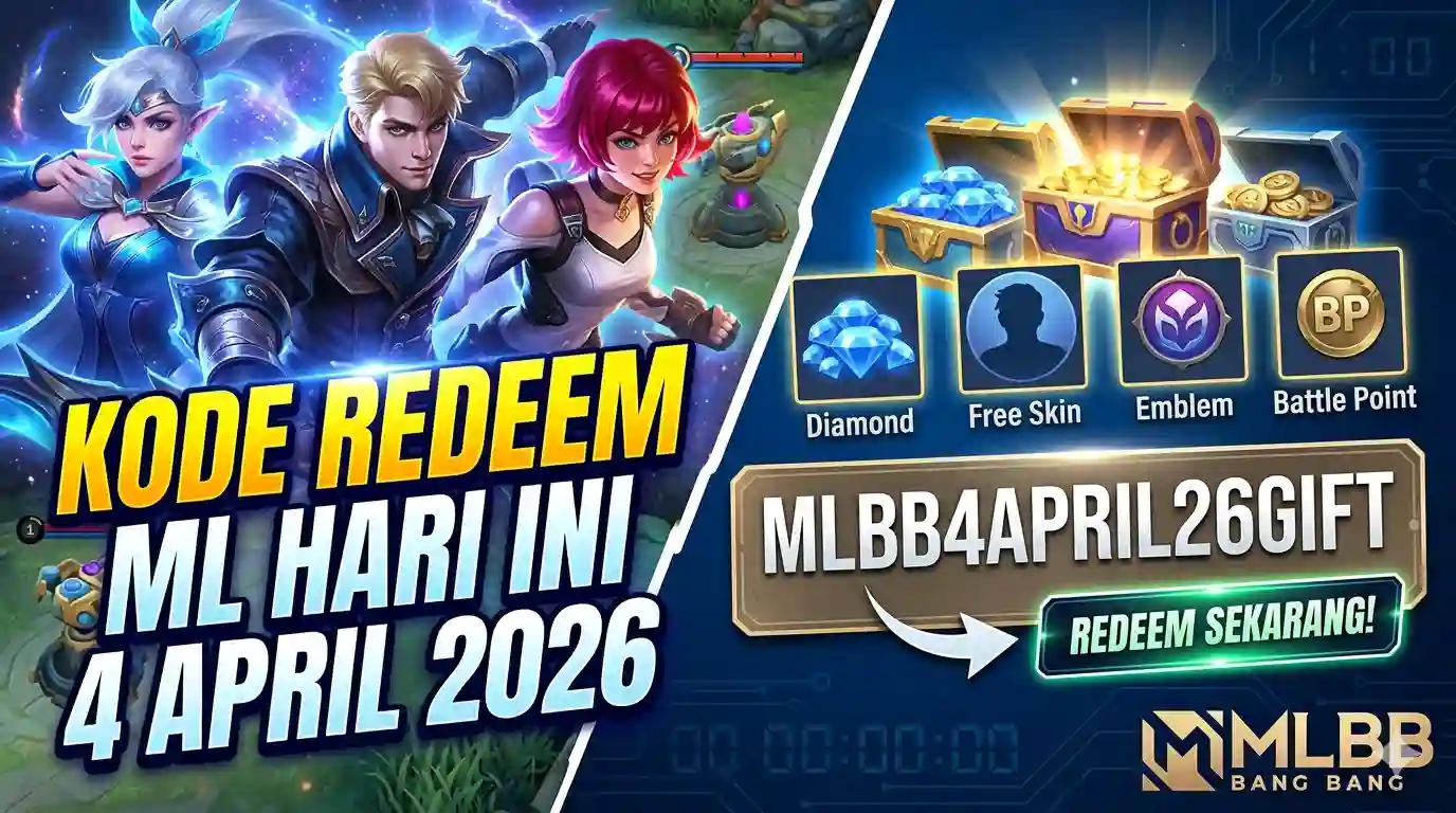 12 Kode Redeem Mobile Legends Terbaru 4 April 2026, Buruan Klaim ...