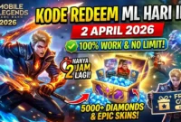 Kode Redeem ML 2 April 2026 Terbaru, Klaim Hadiah Gratis Hari Ini. Ilustrasi AI