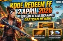 Kode Redeem FF Terbaru 2 April 2026. Ilustrasi AI