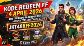 Kode Redeem FF 4 April 2026 Terbaru. Ilustrasi AI