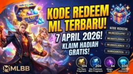 Ilustrasi Kode Redeem MLBB Terbaru Selasa 7 April 2026. AI