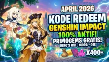 Kode Redeem Genshin Impact 1 April 2026. Ilustrasi AI