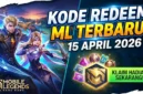 Ilustrasi Kode Redeem MLBB 15 April 2026. Gemini AI