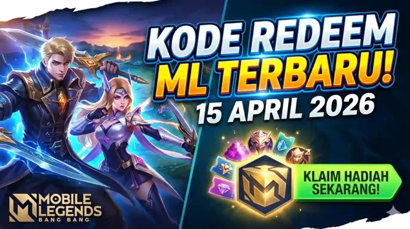 Ilustrasi Kode Redeem MLBB 15 April 2026. Gemini AI