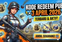 Klaim Skin M416 Gratis! Kode Redeem PUBG Mobile 3 April 2026 Terbaru. Ilustrasi AI