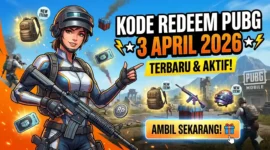 Klaim Skin M416 Gratis! Kode Redeem PUBG Mobile 3 April 2026 Terbaru. Ilustrasi AI