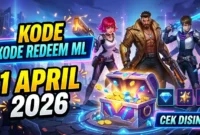 Kode Redeem ML 1 April 2026: Klaim Skin Gratis & Diamond Hari Ini. Ilustrasi AI