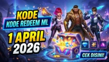 Kode Redeem ML 1 April 2026: Klaim Skin Gratis & Diamond Hari Ini. Ilustrasi AI