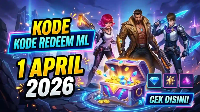 Kode Redeem ML 1 April 2026: Klaim Skin Gratis & Diamond Hari Ini. Ilustrasi AI