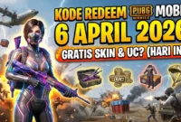 Ilustrasi Kode Redeem PUBG Mobile 6 April 2026. Gemini AI