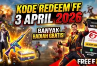 Kode Redeem FF Terbaru 3 April 2026. Ilustrasi AI