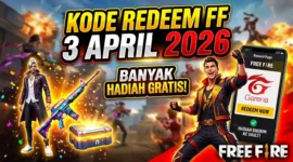 Kode Redeem FF Terbaru 3 April 2026. Ilustrasi AI