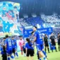 Pemain Persib Merayakan kemanangan Setelah berhasil mengunci gelar juara Super League musim 2025/2026.