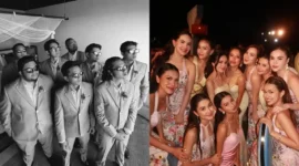 Bridesmaid dan Groomsmen Syifa Hadju-El Rumi. (foto: instagram.com)