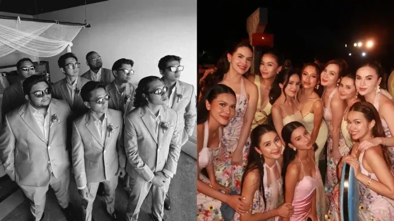 Bridesmaid dan Groomsmen Syifa Hadju-El Rumi. (foto: instagram.com)
