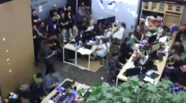 Direktorat Tindak Pidana Umum (Dirtipidum) Bareskrim Polri berhasil membongkar sarang perjudian daring (online) jaringan internasional berskala besar di kawasan Jakarta Barat. ist