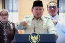 Presiden RI, Prabowo Subianto, saat meresmikan Museum Marsinah dan Rumah Singgah di Kabupaten Nganjuk, Provinsi Jawa Timur, Sabtu (16/5/2026) pagi. 