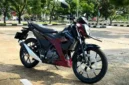 Test ride Suzuki Satria Pro. (KOMPAS.com)