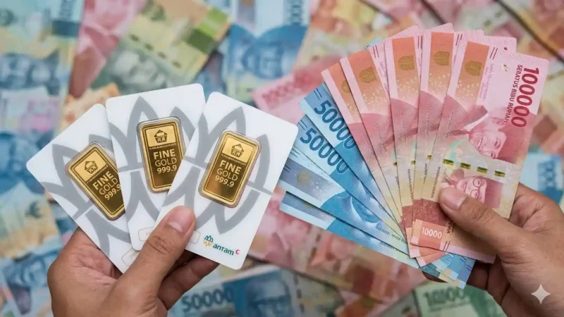 Ilustrasi - Update Harga Emas Antam Hari Ini.