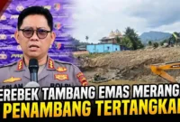 Kolase - Polda Jambi Ringkus 7 Penambang Emas Ilegal di Merangin, Polisi Buru Sang Pemodal.