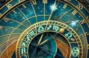 Ilustrasi. Tampak dekat jam astronomi yang menunjukkan konstelasi zodiak di Kota Tua Praha, Ceko.