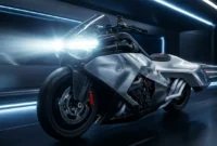 BMW Motorrad Vision K18 Tampil perdana di Concorso d’Eleganza Villa d’Este di Lake Como, Italia. (Paultan)