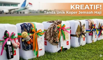 Unik! Boneka dan Pita Jadi Penyelamat Koper Jemaah Haji Jepara agar Tak Tertukar
