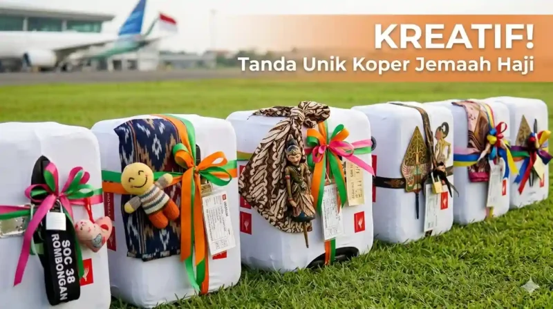 Ilustrasi - Boneka dan Pita Jadi Penyelamat Koper Jemaah Haji Jepara agar Tak Tertukar.