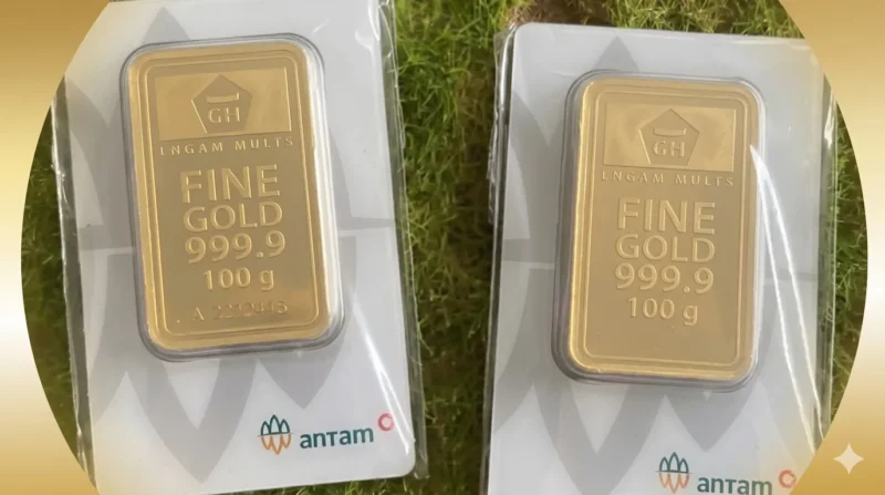 Harga Emas Antam Hari Ini Stabil di Rp2,765 Juta per Gram.