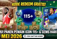 Ilustrasi - Kode Redeem FC Mobile 10 Mei 2026.