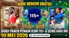 Ilustrasi - Kode Redeem FC Mobile 10 Mei 2026.