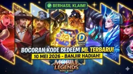 Ilustrasi - Kode Redeem ML Terbaru 11 Mei 2026.